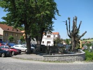 kašna od východu